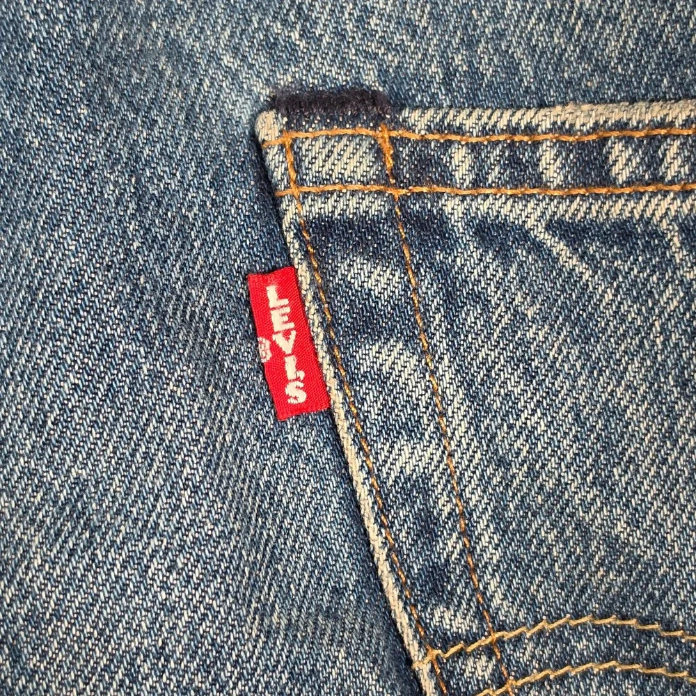 Levis 501 90s Selvedge Denim Jeans Medium Wash Button Fly A1959-0063 W30 L30